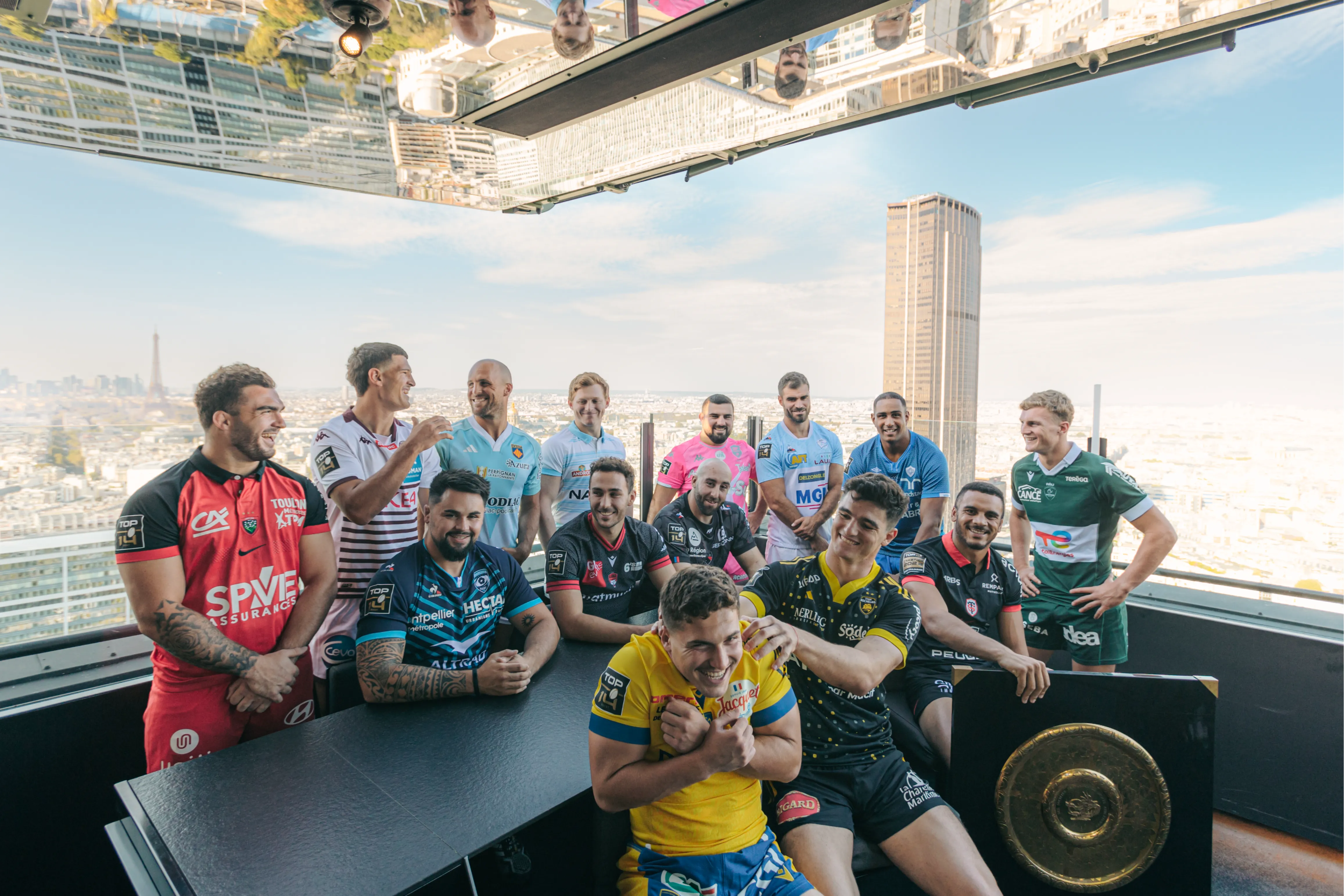 La photo officielle de la saison 2023/2024 du TOP 14
