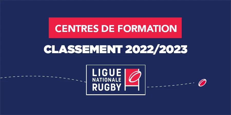 LE CLASSEMENT 2022/2023 DES CENTRES DE FORMATION DE TOP 14 ET PRO D2
