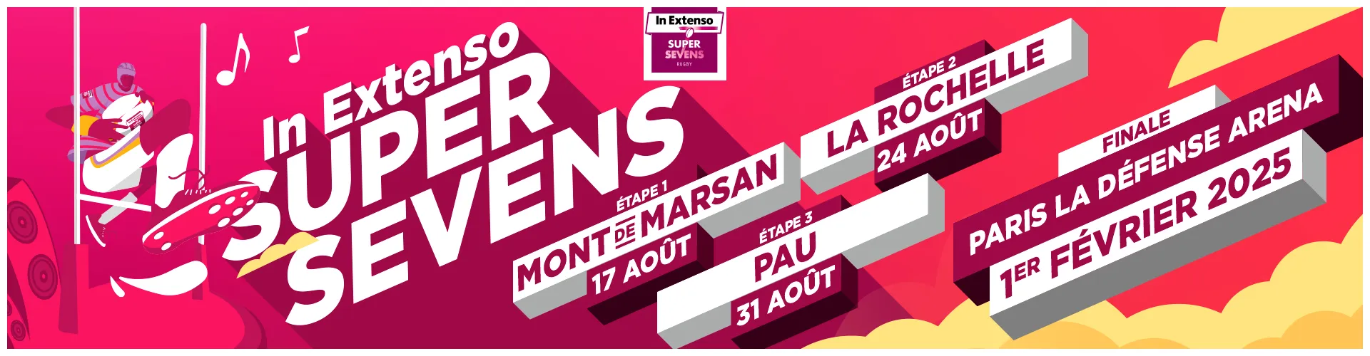 L'In Extenso SUPERSEVENS revient cet été pour une nouvelle édition !