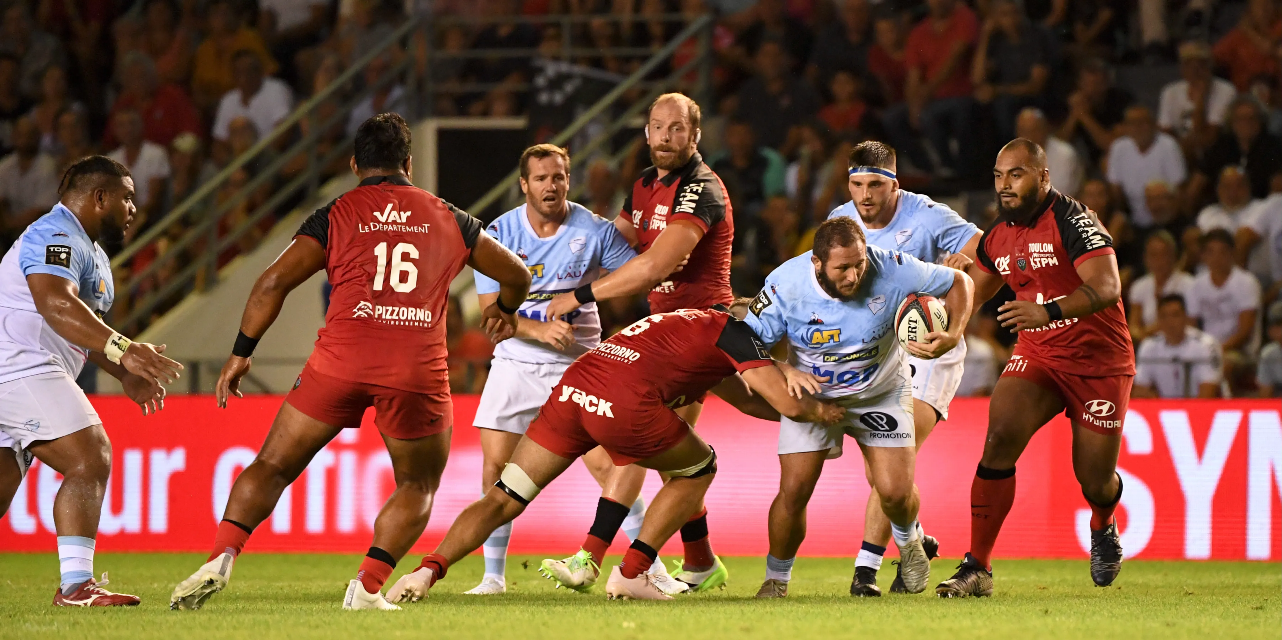 Composez votre XV Type croisé du match Aviron Bayonnais vs RC Toulon !