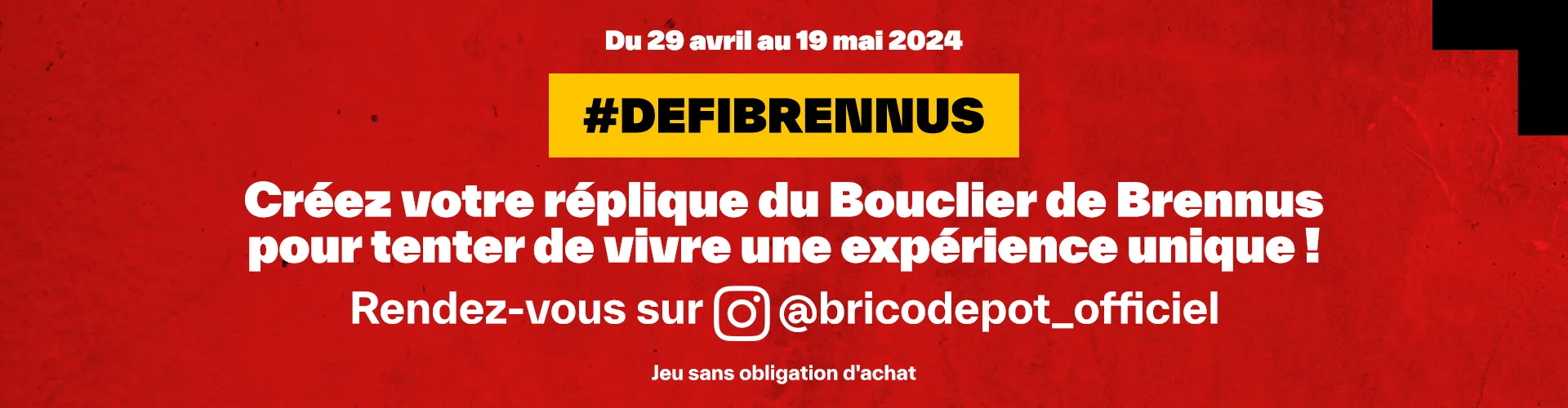 Brico Dépôt lance son défi Brennus et offre la possibilité de gagner une expérience exceptionnelle