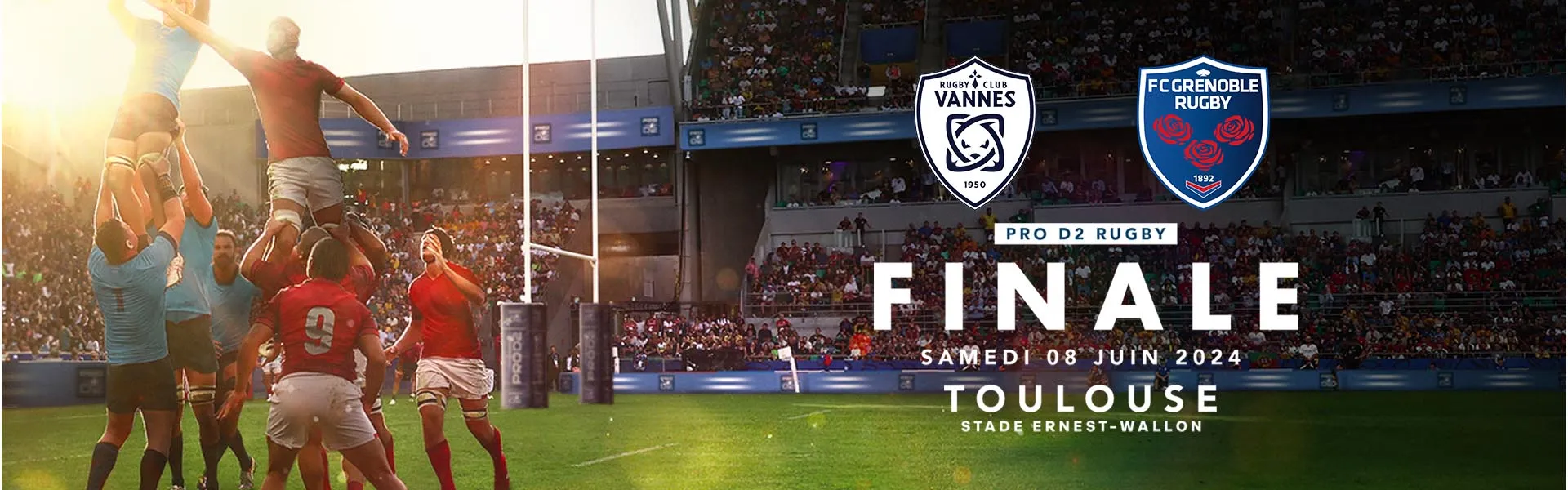 Finale PRO D2 : Infos pratiques !