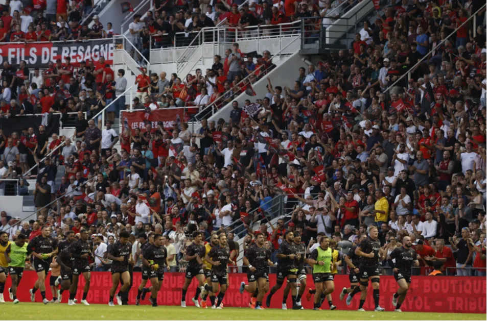 Nouveau record d'affluence dans les stades de TOP 14