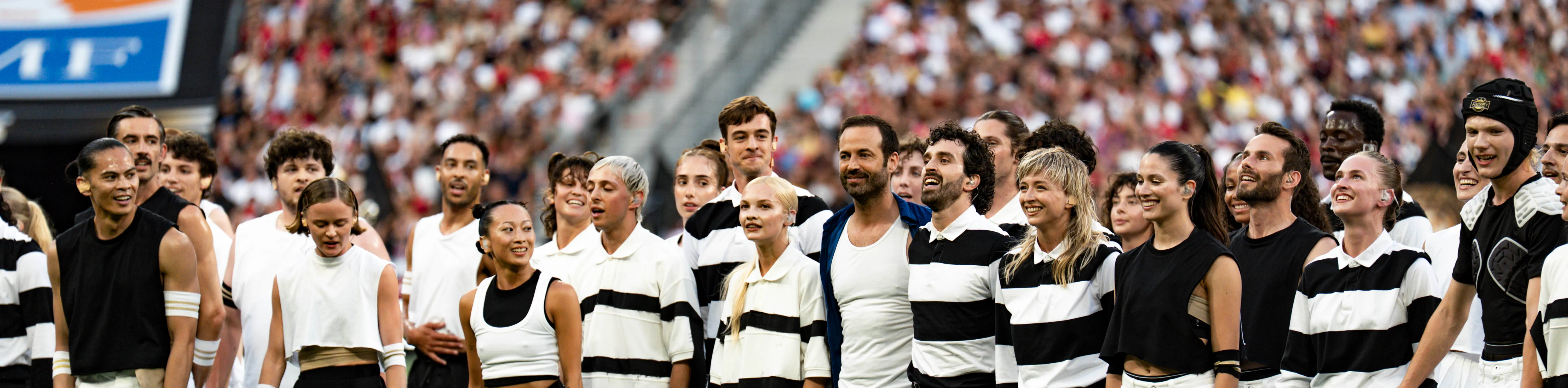 Revivez la cérémonie d'ouverture de la finale de TOP 14 imaginée par Benjamin Millepied !