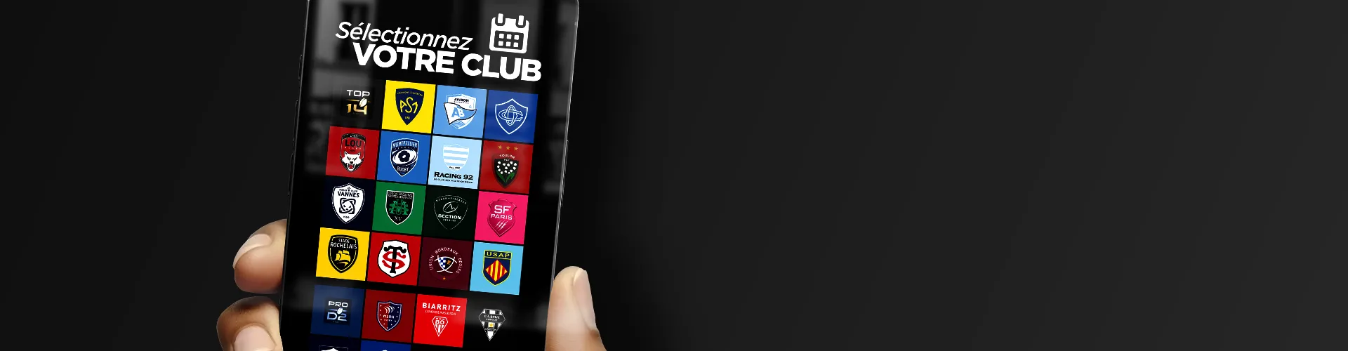 Ajoutez le calendrier de votre club préféré !