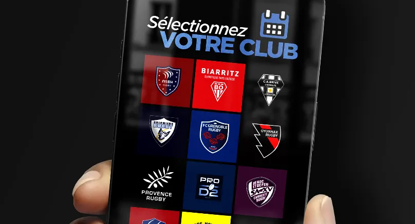 Ajoutez le calendrier de votre club préféré de PRO D2 !