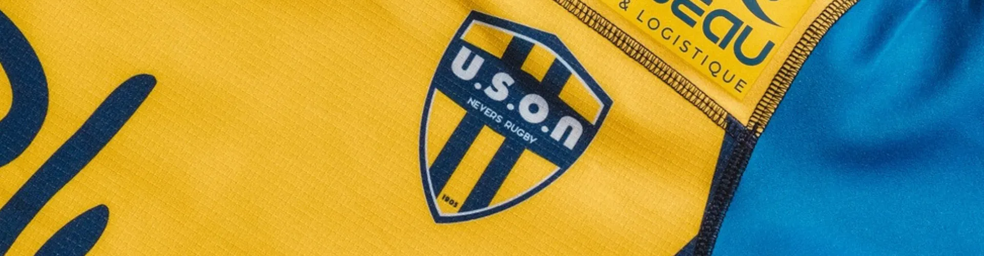 Histoire de blason : USON Nevers, d’or et d’azur