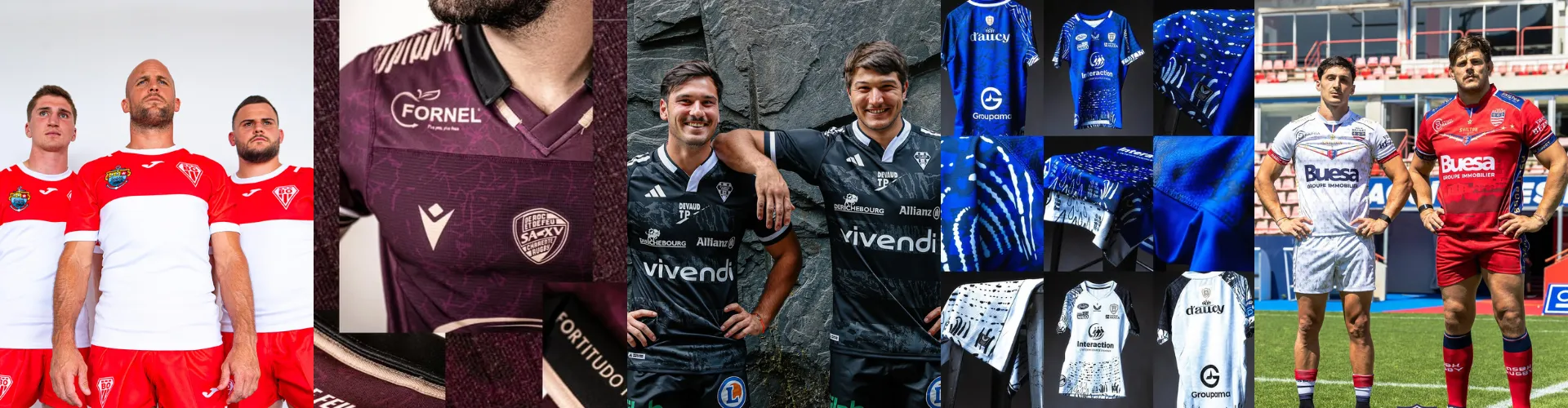 Elisez votre maillot préféré de cette saison de PRO D2 !