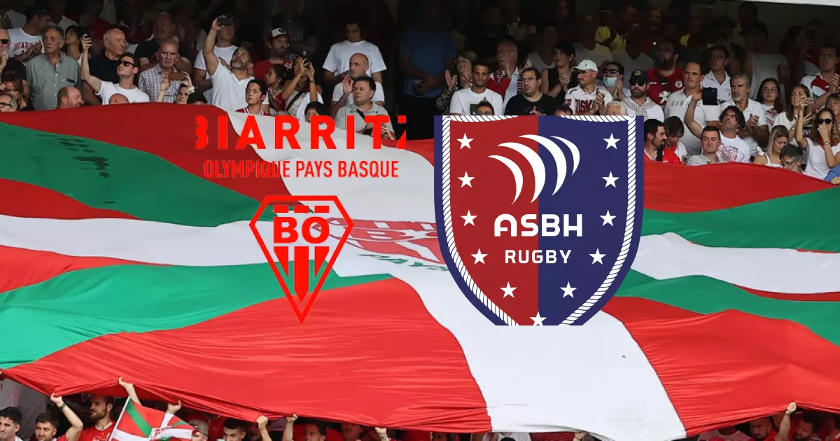 J1 de PRO D2 : Biarritz Olympique Pays Basque décroche une victoire 55-36 contre Béziers Rugby