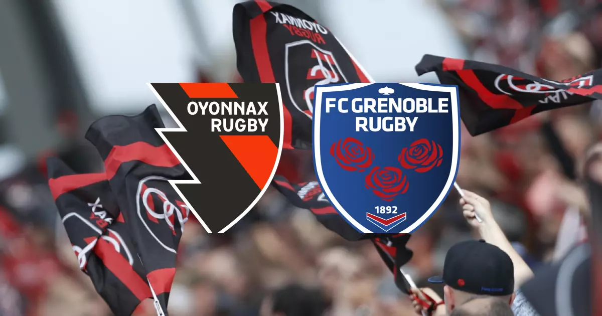 J1 de PRO D2 : F.C. Grenoble Rugby s'accorde un succès 28-30 sur Oyonnax Rugby