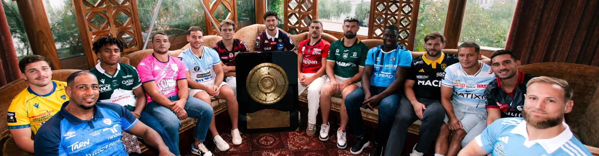 La photo officielle de la saison 2025/2026 du TOP 14