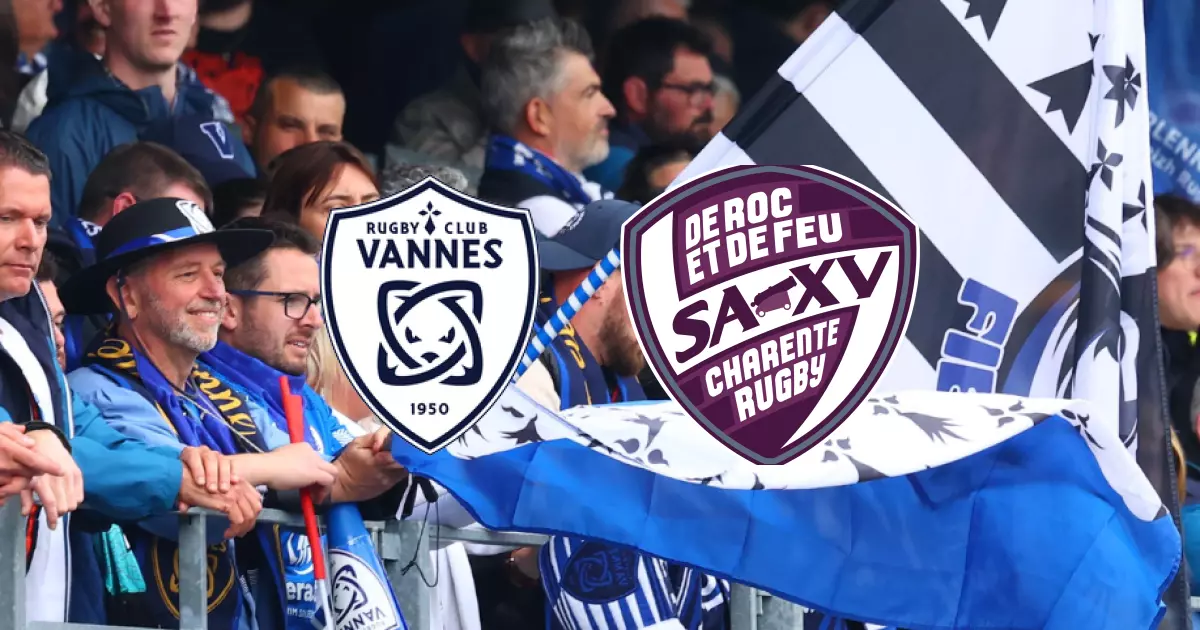 J2 de PRO D2 : Rugby Club Vannes gagne le match face à SA XV Charente 28-9