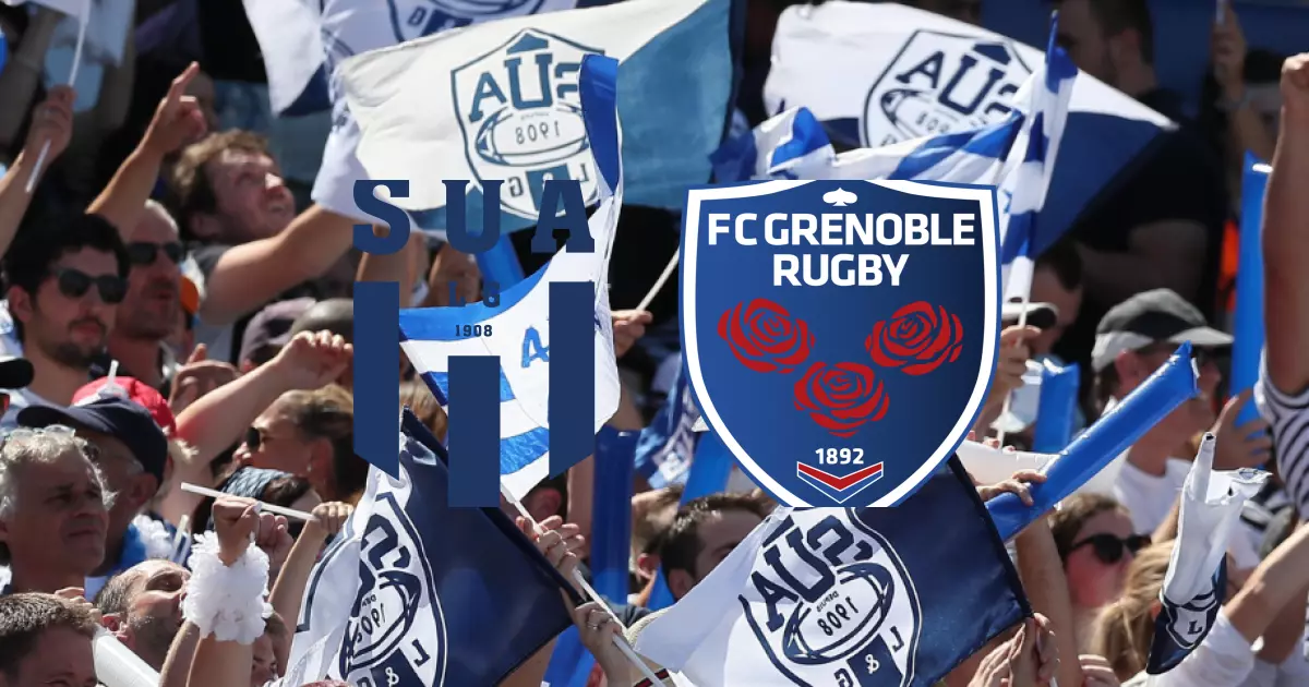 J3 de PRO D2 : Sporting Union Agen Lot-et-Garonne remporte le match face à F.C. Grenoble Rugby 38-20