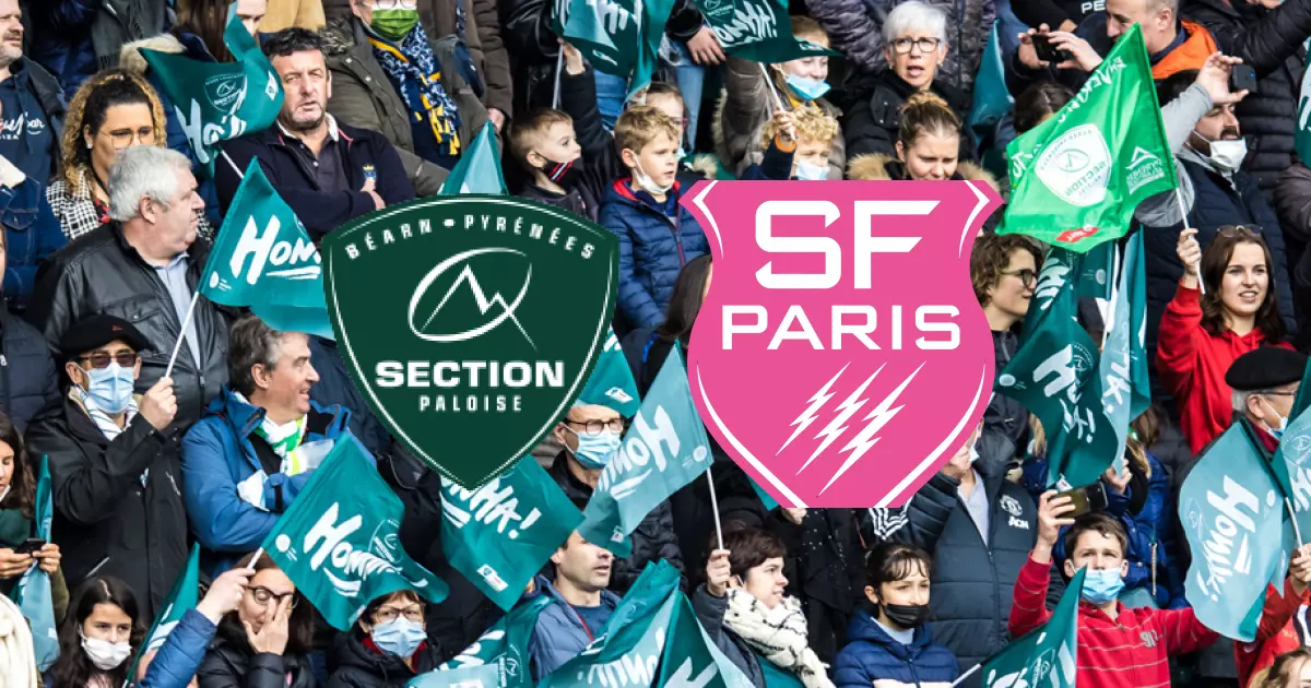 J2 de TOP 14 : la Section Paloise devance le Stade Français Paris sur un score de 34-10