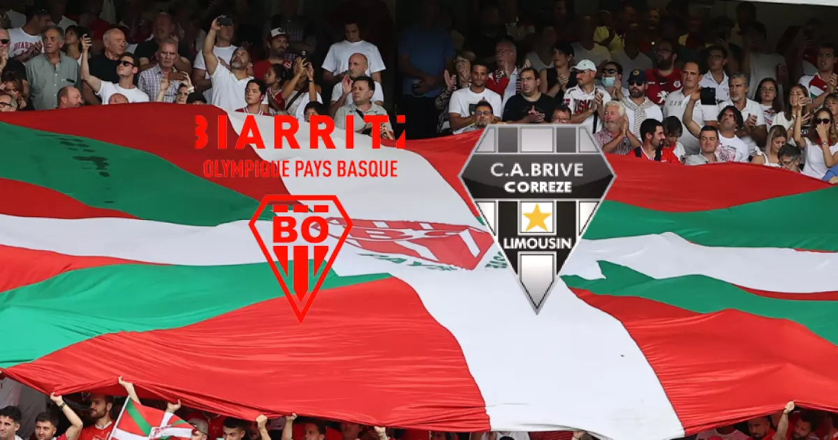 J4 de PRO D2 : Biarritz Olympique Pays Basque l'emporte 41-20 sur Club Athlétique Brive Corrèze Limousin