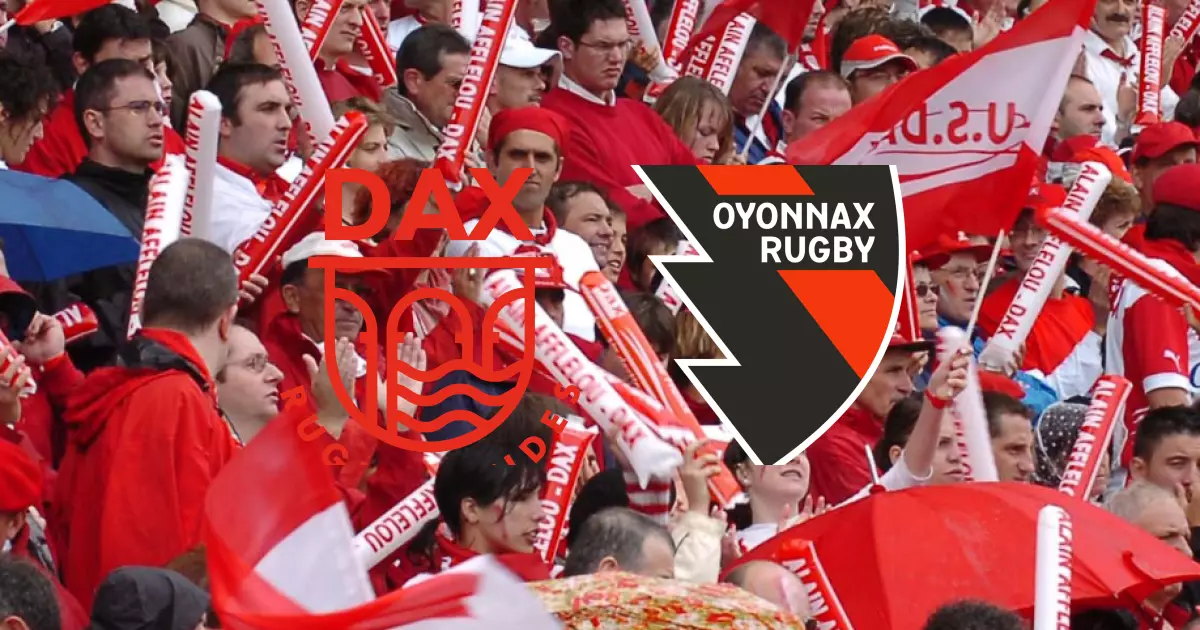 J4 de PRO D2 : l'US Dax Rugby Landes s'assure la victoire 18-14 face à Oyonnax Rugby