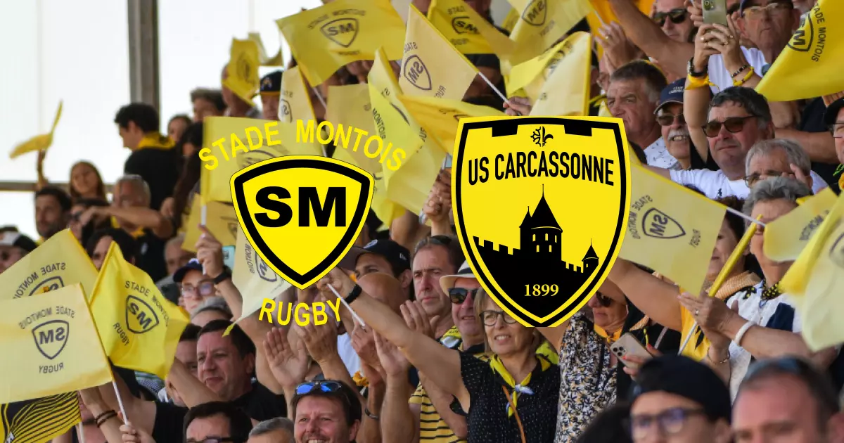 J5 de PRO D2 : l'US Carcassonne décroche une victoire 19-34 contre le Stade Montois Rugby