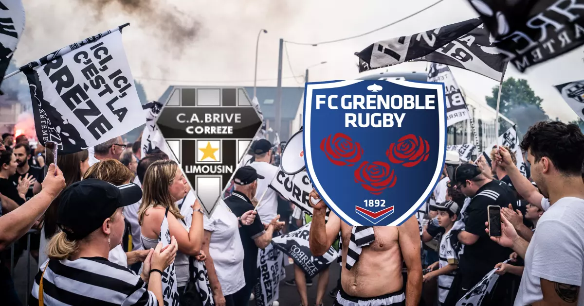 J5 de PRO D2 : Club Athlétique Brive Corrèze Limousin gagne la rencontre face à F.C. Grenoble Rugby 24-21