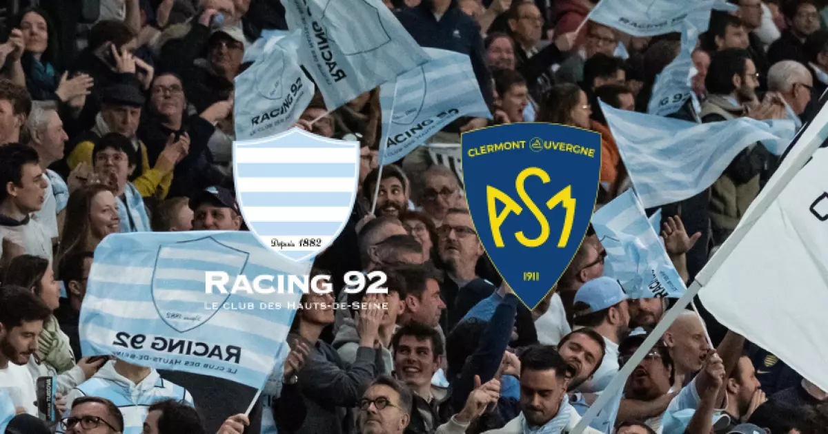 J4 de TOP 14 : le Racing 92 s'assure la victoire 43-31 face à l'ASM Clermont