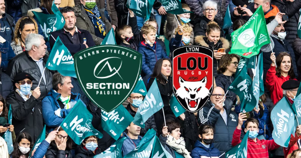 J4 de TOP 14 : la Section Paloise s'assure la victoire 40-15 face au LOU Rugby