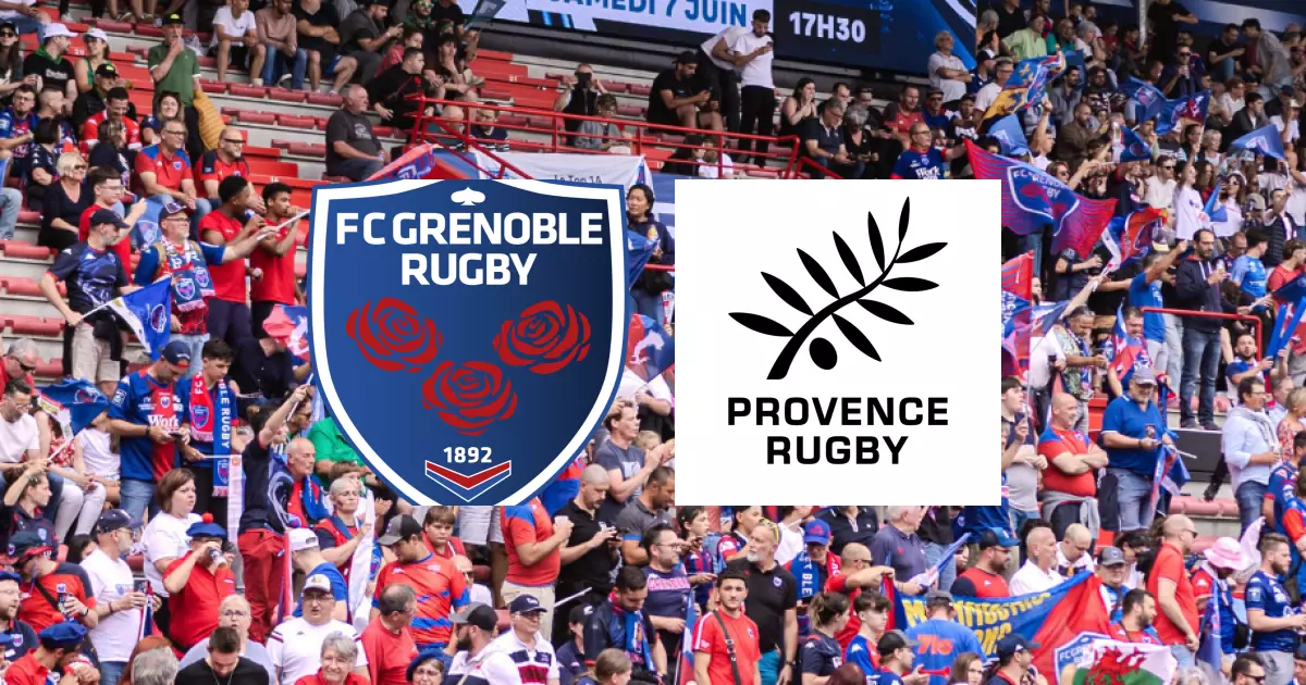 J6 de PRO D2 : Provence Rugby SASP s'accorde un succès 23-24 sur F.C. Grenoble Rugby