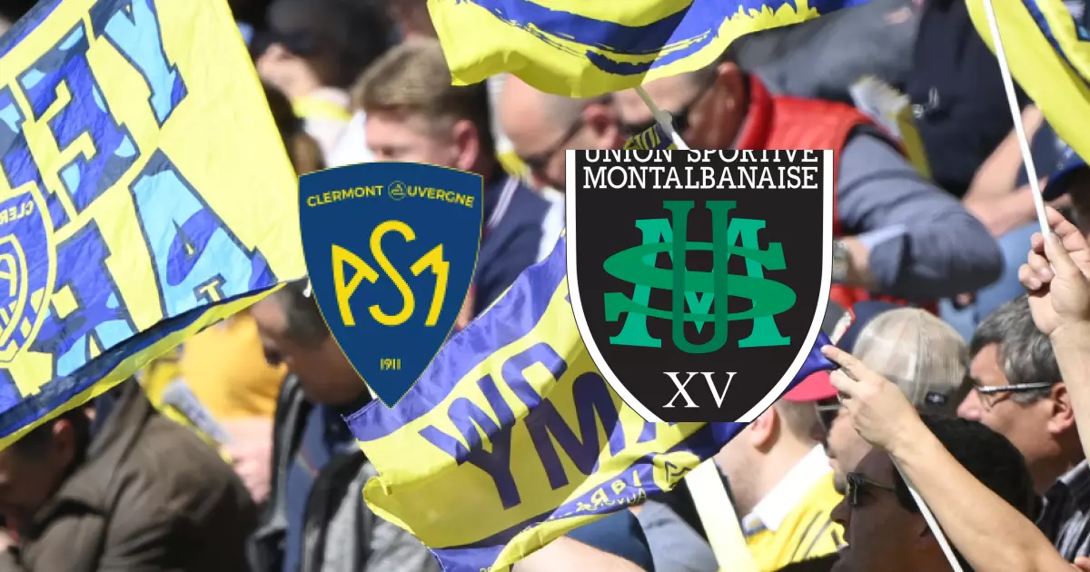J5 de TOP 14 : l'ASM Clermont remporte la rencontre face à l'US Montalbanaise 84-31