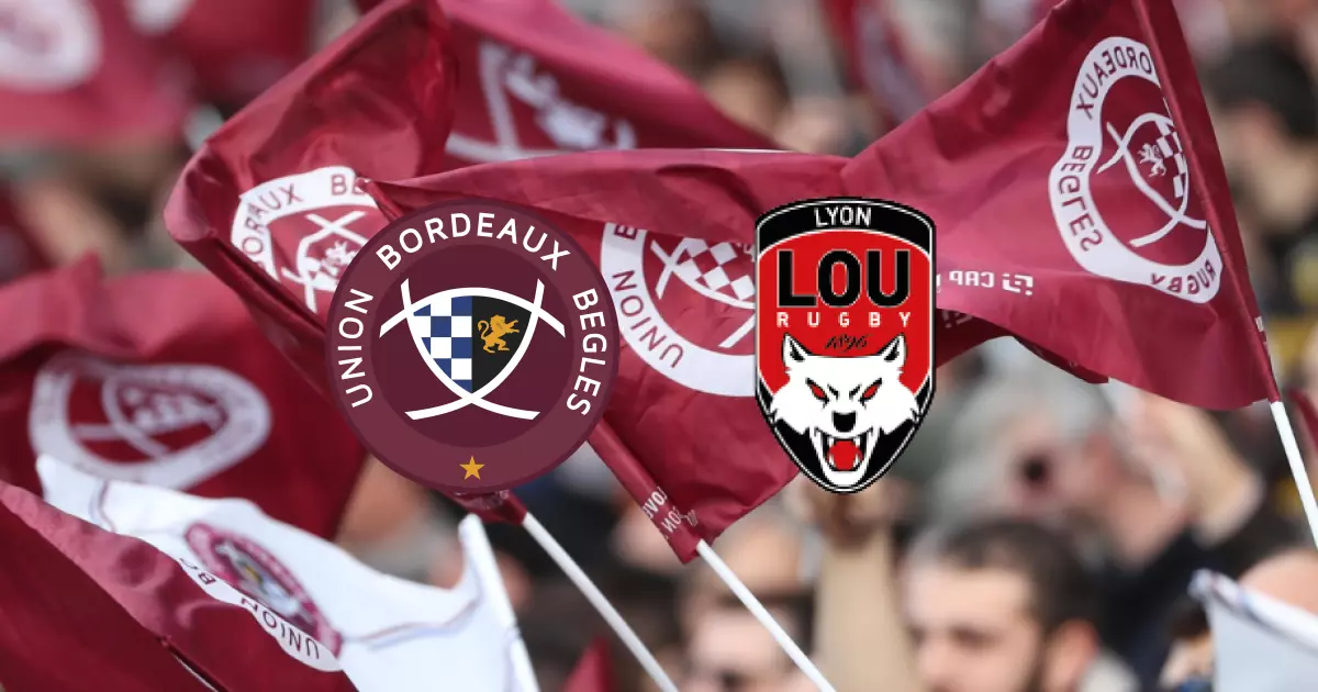 J5 de TOP 14 : l'Union Bordeaux-Bègles vainc le LOU Rugby sur le score de 32-20