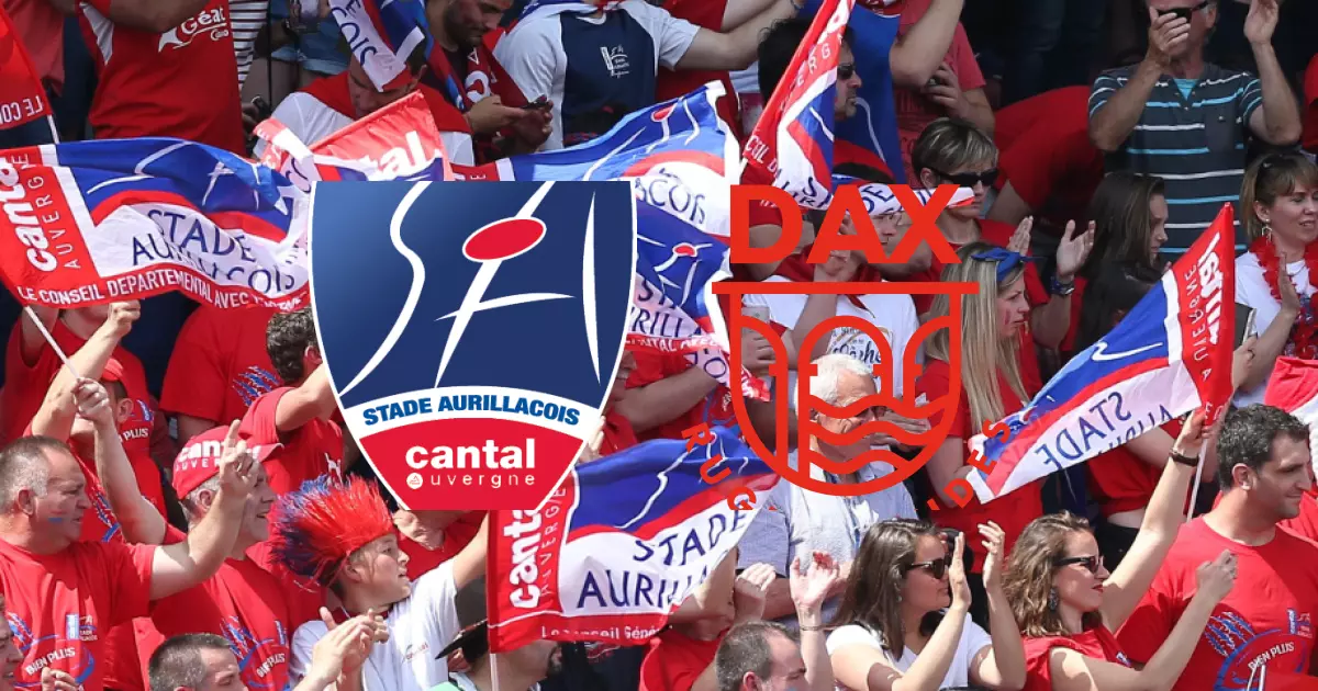 J7 de PRO D2 : le Stade Aurillacois Cantal Auvergne l'emporte 36-33 sur l'US Dax Rugby Landes