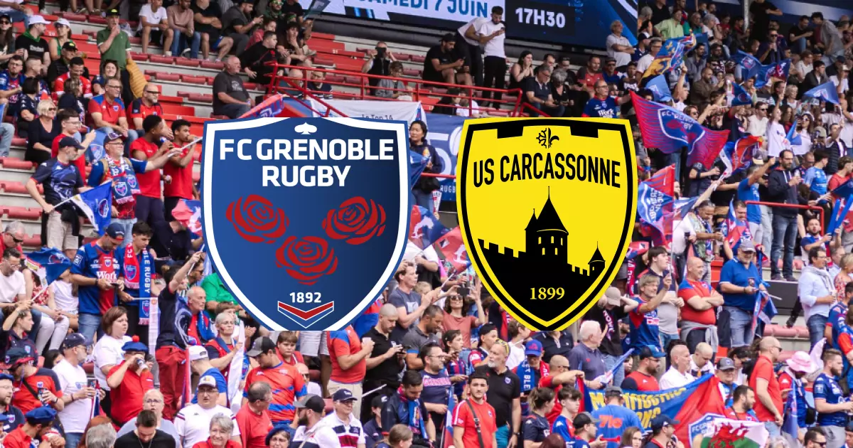 J8 de PRO D2 : F.C. Grenoble Rugby surpasse l'US Carcassonne sur un score de 57-12
