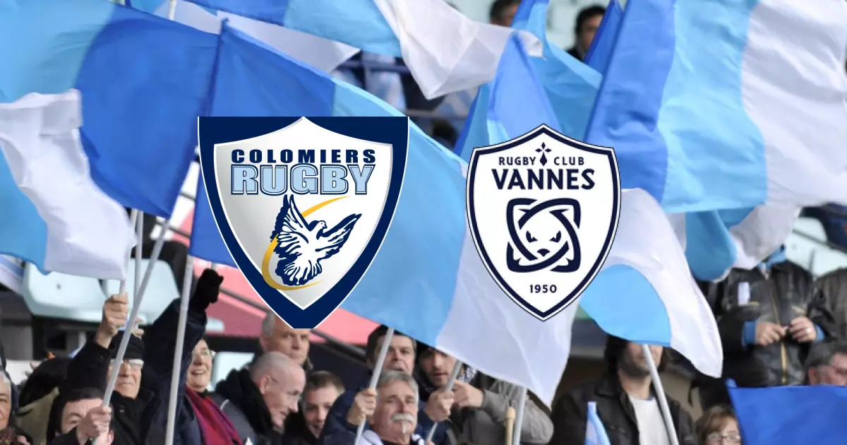 J8 de PRO D2 : Rugby Club Vannes surclasse US 1-Colomiers Rugby PRO sur un score de 17-22