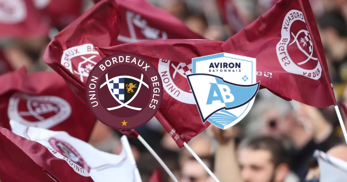 J8 de TOP 14 : l'Union Bordeaux-Bègles s'assure la victoire 41-12 face à l'Aviron Bayonnais
