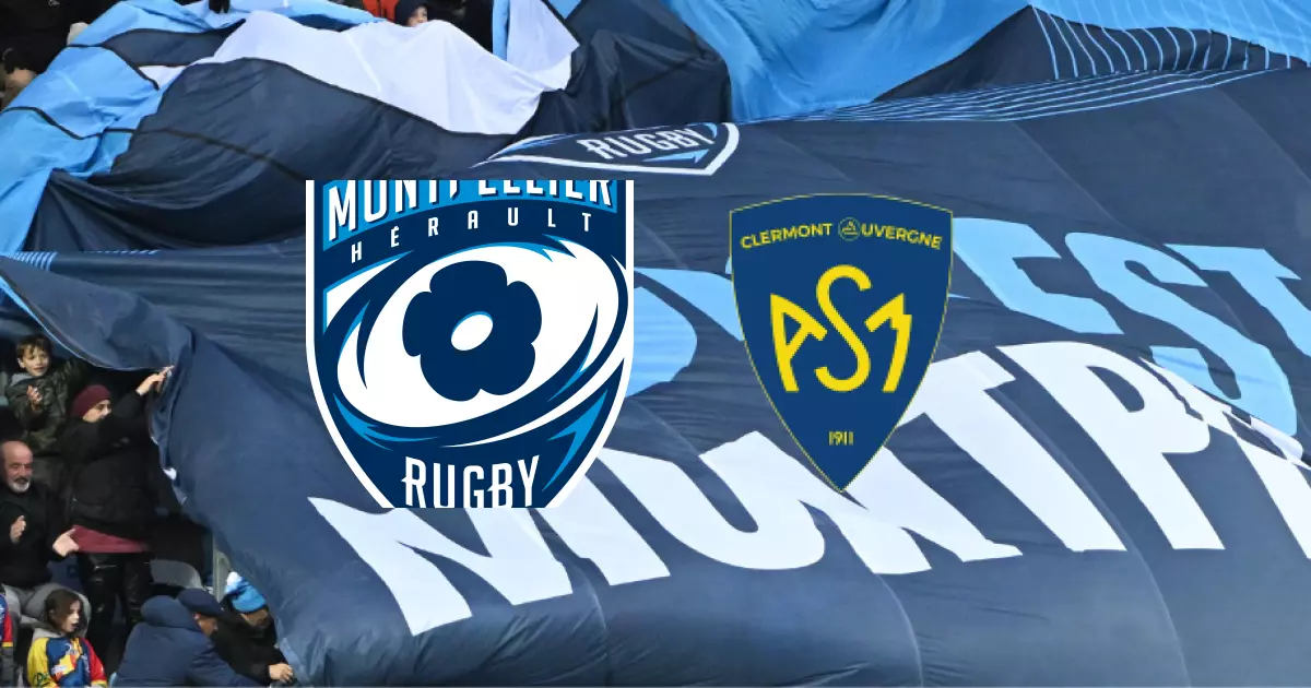J9 de TOP 14 : l'ASM Clermont décroche une victoire 7-9 contre le Montpellier Hérault Rugby