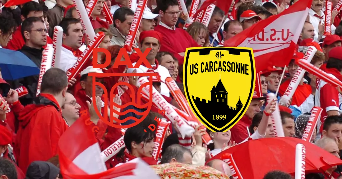 J10 de PRO D2 : l'US Dax Rugby Landes vainc l'US Carcassonne sur le score de 19-0