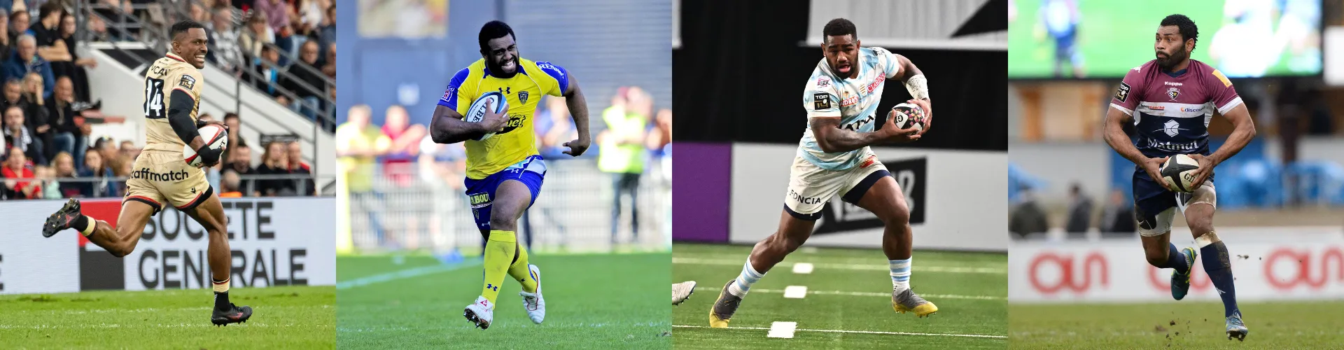 Quiz : classez ces meilleurs marqueurs fidjiens du TOP 14 !
