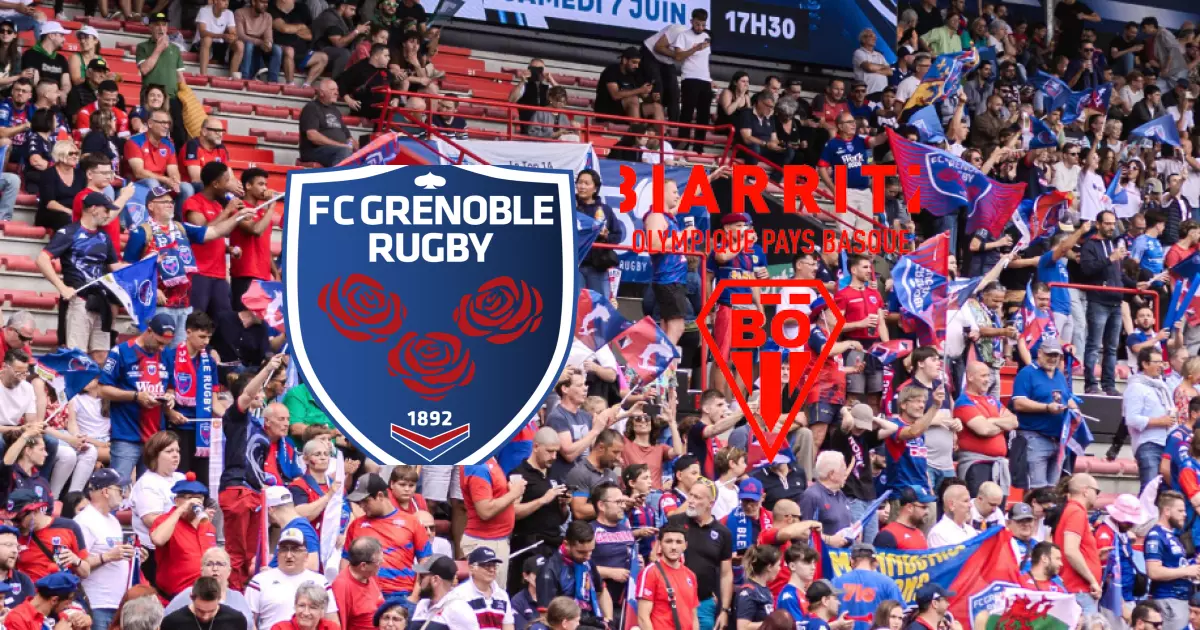 J12 de PRO D2 : F.C. Grenoble Rugby s'accorde un succès 33-25 sur Biarritz Olympique Pays Basque