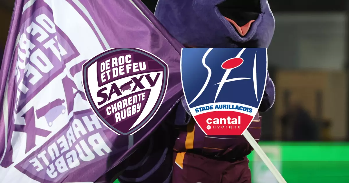 J12 de PRO D2 : le Stade Aurillacois Cantal Auvergne surclasse SA XV Charente sur un score de 15-20