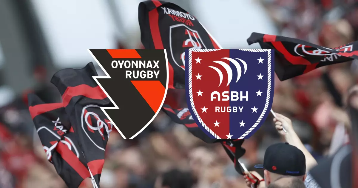 J12 de PRO D2 : Oyonnax Rugby remporte le match face à Béziers Rugby 35-24