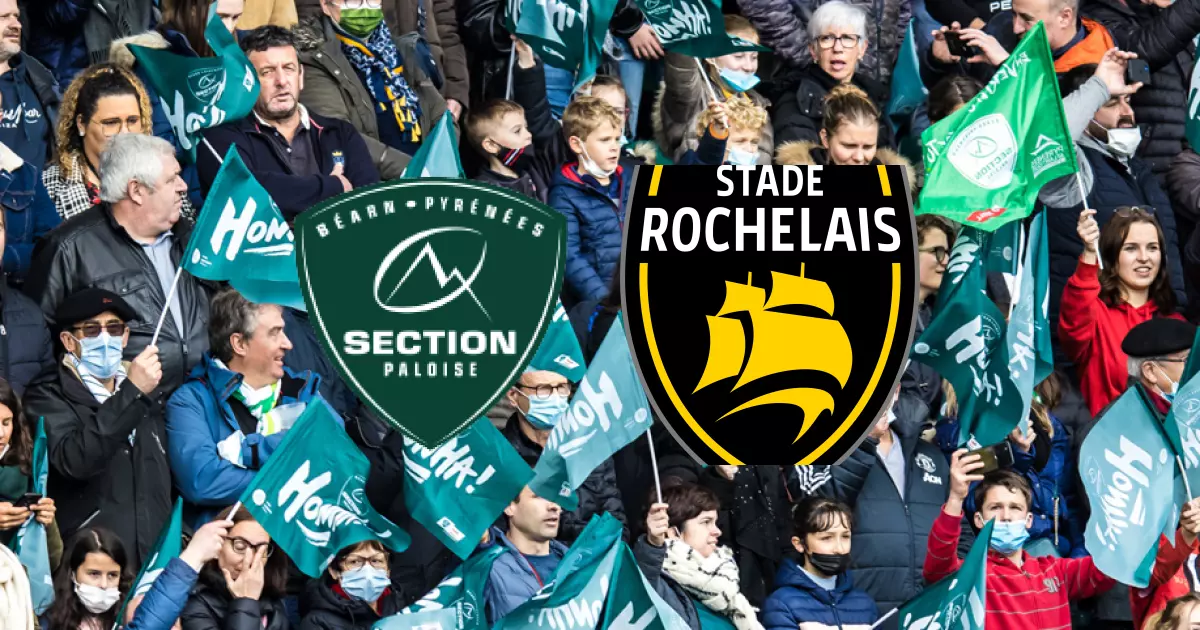 J11 de TOP 14 : la Section Paloise s'impose 53-33 face au Stade Rochelais