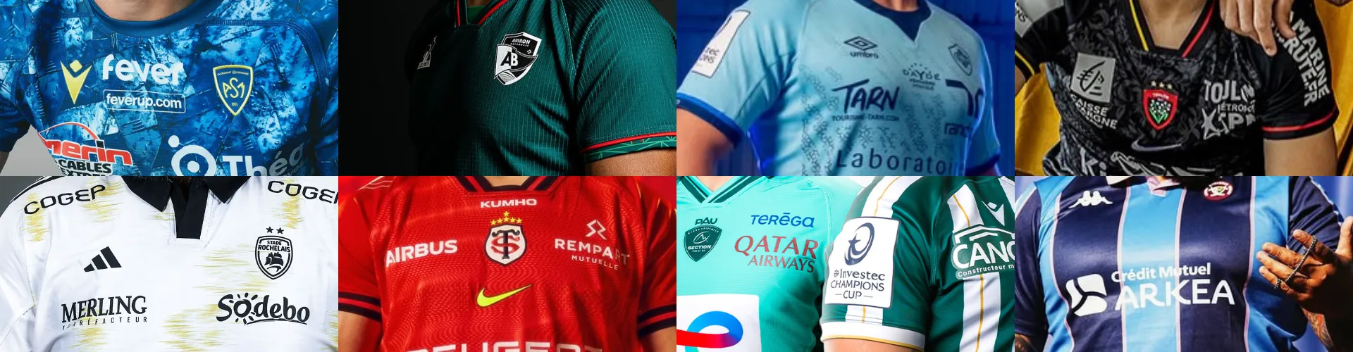Investec Champions Cup : quel est votre maillot du TOP 14 préféré ?