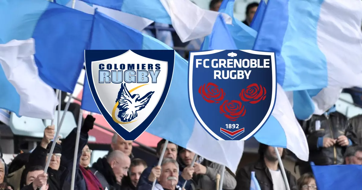 J13 de PRO D2 : le Colomiers Rugby surpasse F.C. Grenoble Rugby sur un score de 43-7