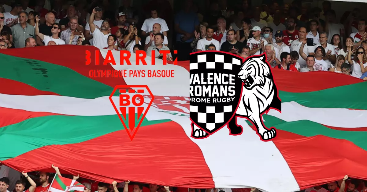 J13 de PRO D2 : Valence Romans Drôme Rugby remporte un succès 25-37 contre Biarritz Olympique Pays Basque