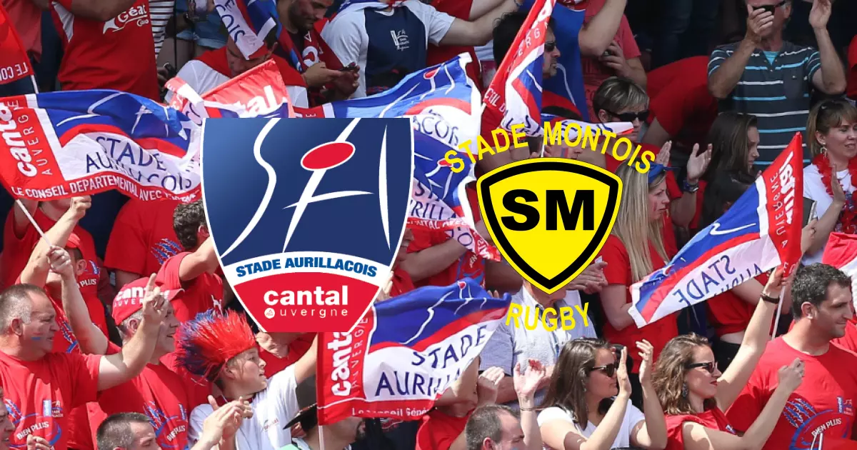 J14 de PRO D2 : victoire 32-19 du Stade Aurillacois Cantal Auvergne face au Stade Montois Rugby
