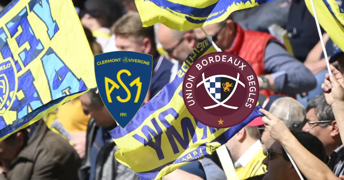 J13 de TOP 14 : l'ASM Clermont décroche une victoire 34-19 contre l'Union Bordeaux-Bègles