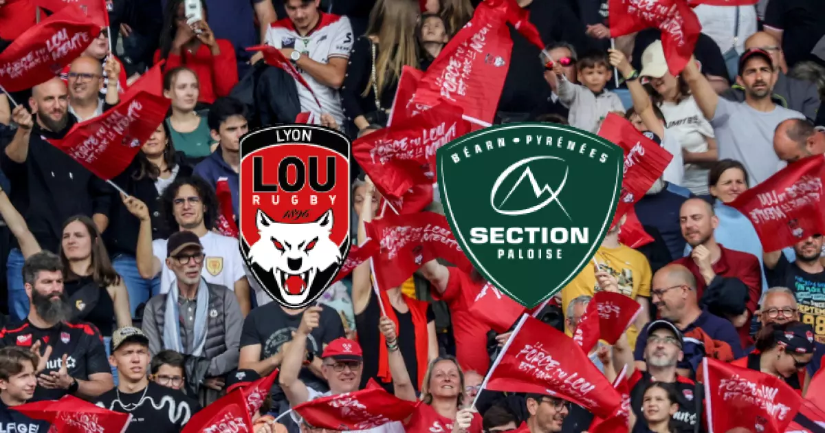 J14 de TOP 14 : le LOU Rugby vainc la Section Paloise sur le score de 22-17