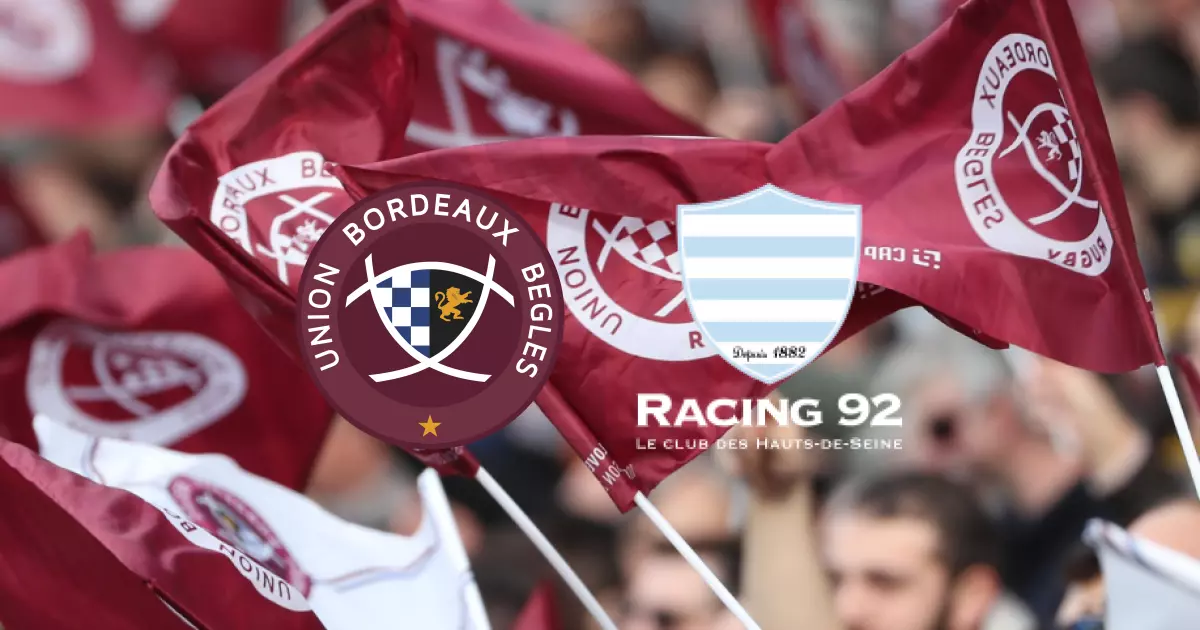 J14 de TOP 14 : l'Union Bordeaux-Bègles remporte un succès 62-20 contre le Racing 92
