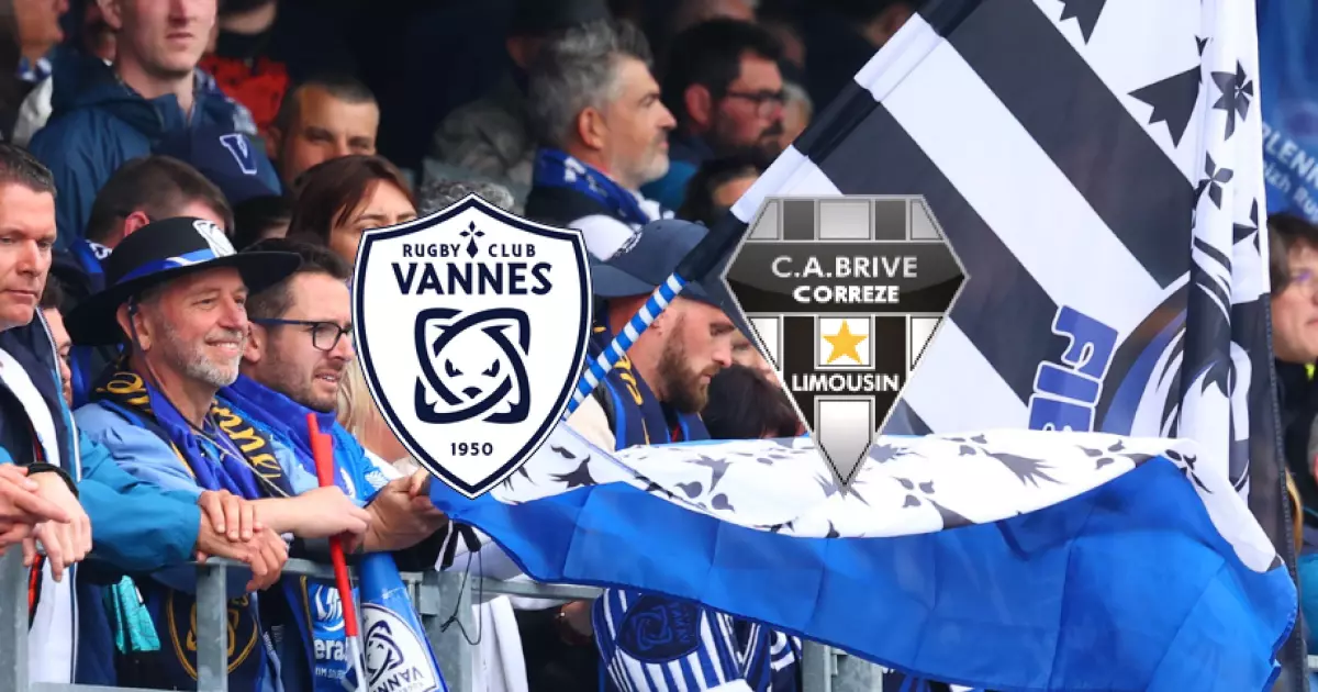 J17 de PRO D2 : Rugby Club Vannes obtient la victoire 35-7 face à Club Athlétique Brive Corrèze Limousin