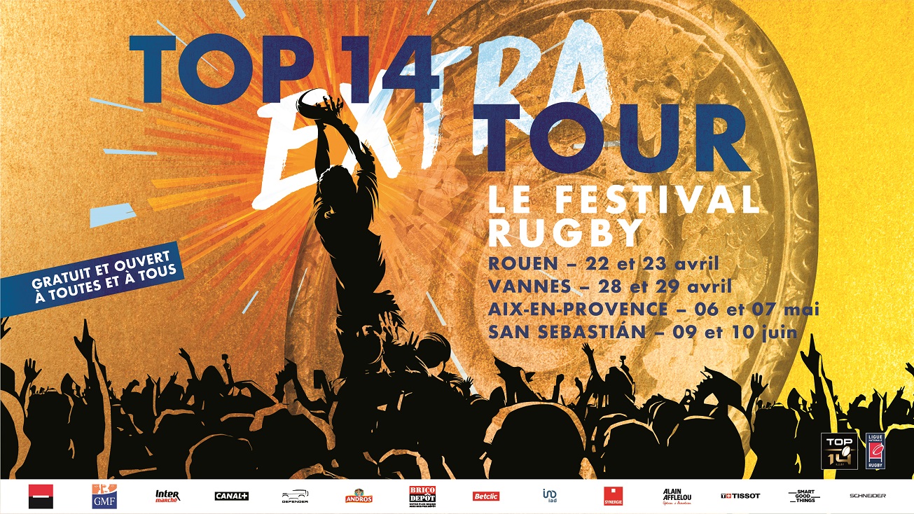 VENEZ VIVRE L’EXPÉRIENCE TOP 14 EXTRA TOUR DU 22 AVRIL AU 10 JUIN !