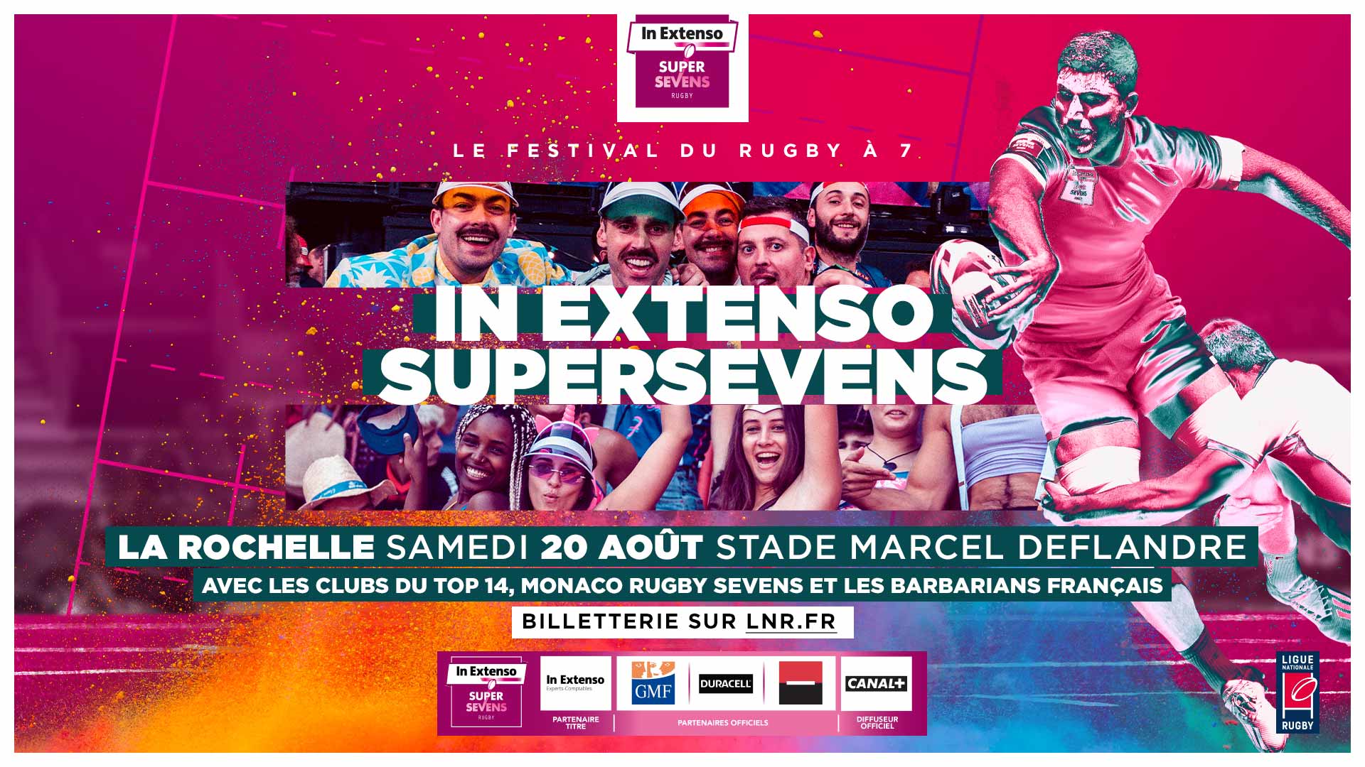In Extenso Supersevens: Le programme des animations à La Rochelle