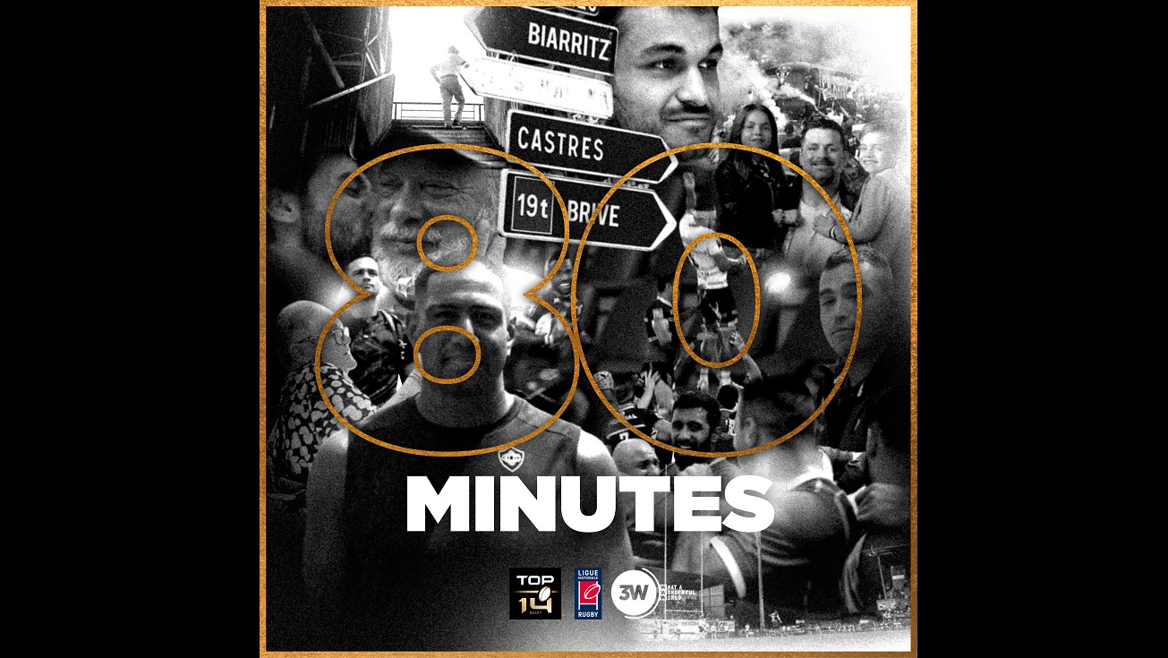 80 MINUTES : LA SERIE DOCUMENTAIRE EN IMMERSION DANS LE QUOTIDIEN CE CEUX QUI FONT VIVRE LE RUGBY