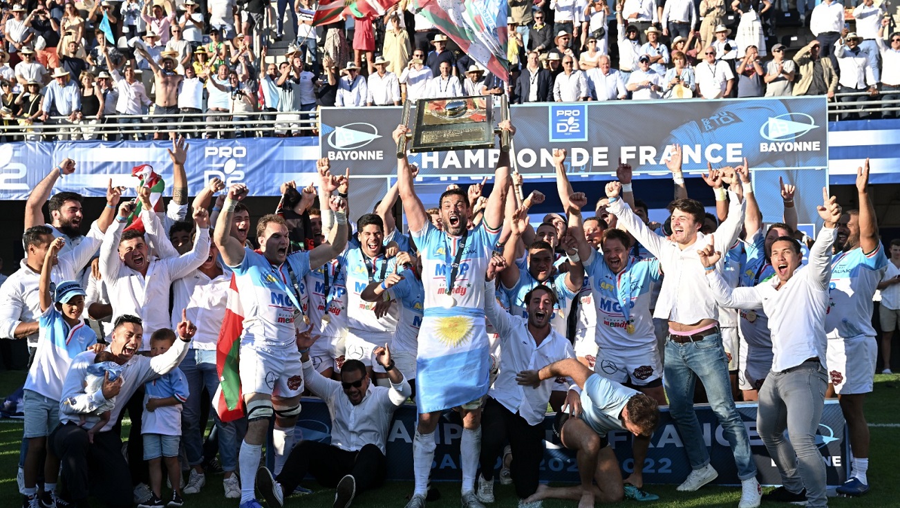 Bayonne renverse Mont-de-Marsan et retrouve le Top 14
